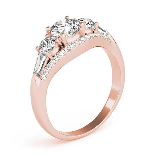 3-Stone Split Shank Engagement Rings - Image 12