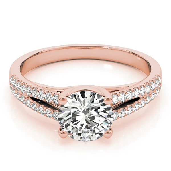 Solitaire Split Shank Engagement Ring - Image 12