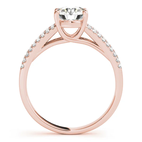 Solitaire Split Shank Engagement Ring - Image 10