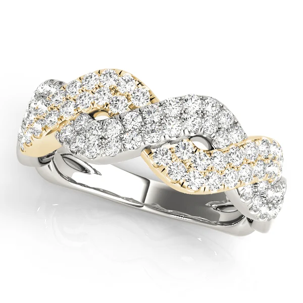 Multirow Twisted Wedding Bands - Image 5