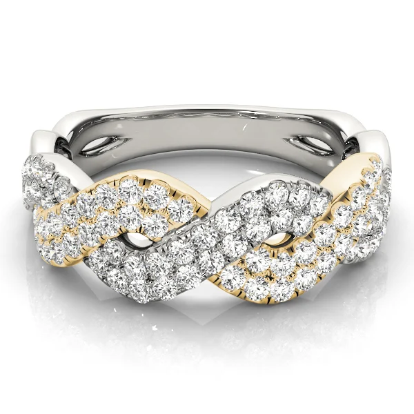Multirow Twisted Wedding Bands - Image 7