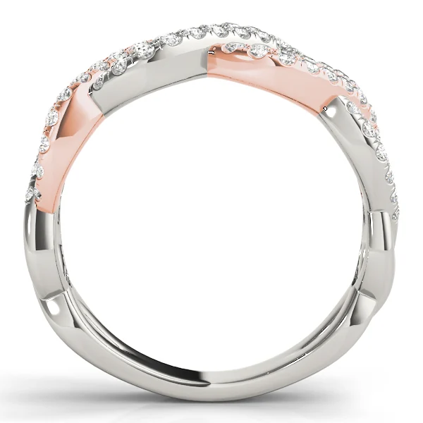 Multirow Twisted Wedding Bands - Image 10