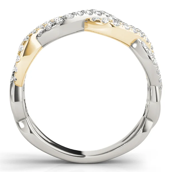 Multirow Twisted Wedding Bands - Image 6