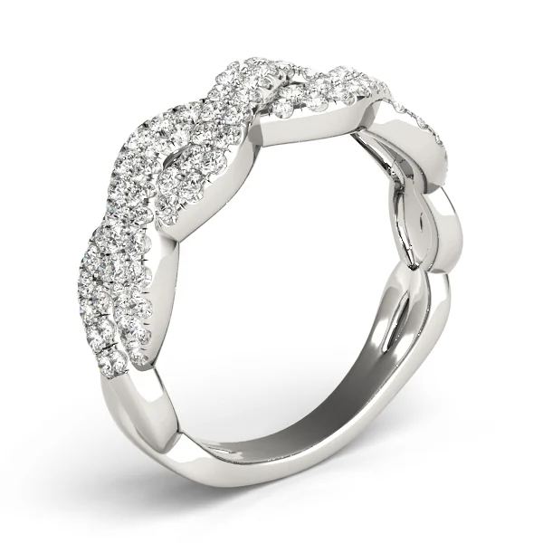 Multirow Twisted Wedding Bands - Image 4