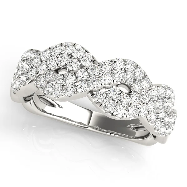Multirow Twisted Wedding Bands