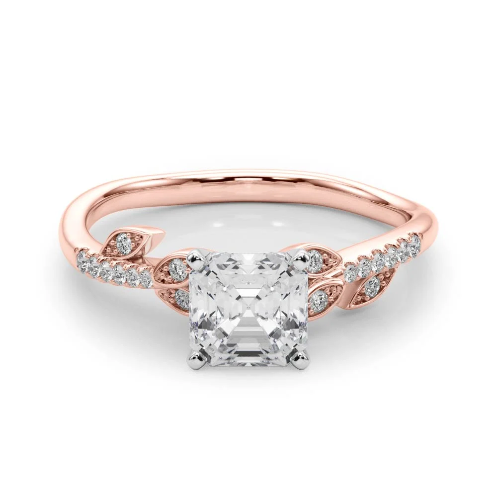 Accented Nature Inspired Engagement Ring - Image 85