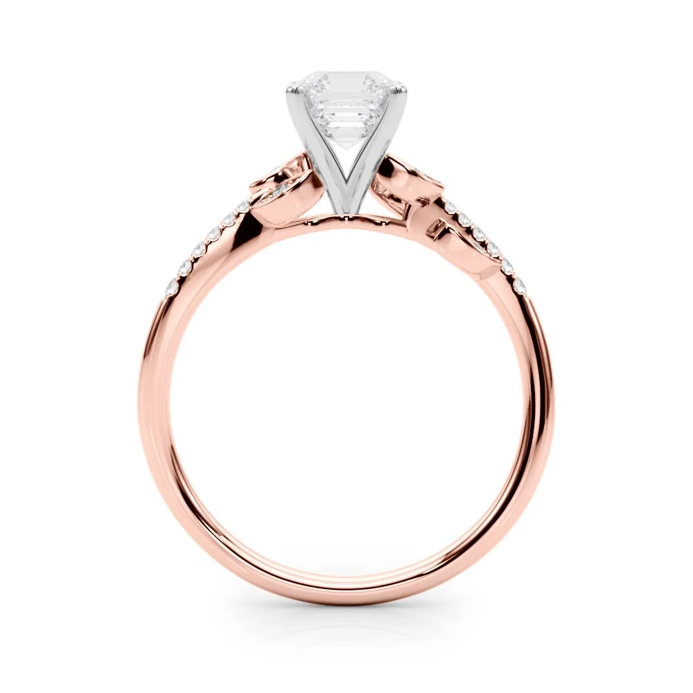 Accented Nature Inspired Engagement Ring - Image 78