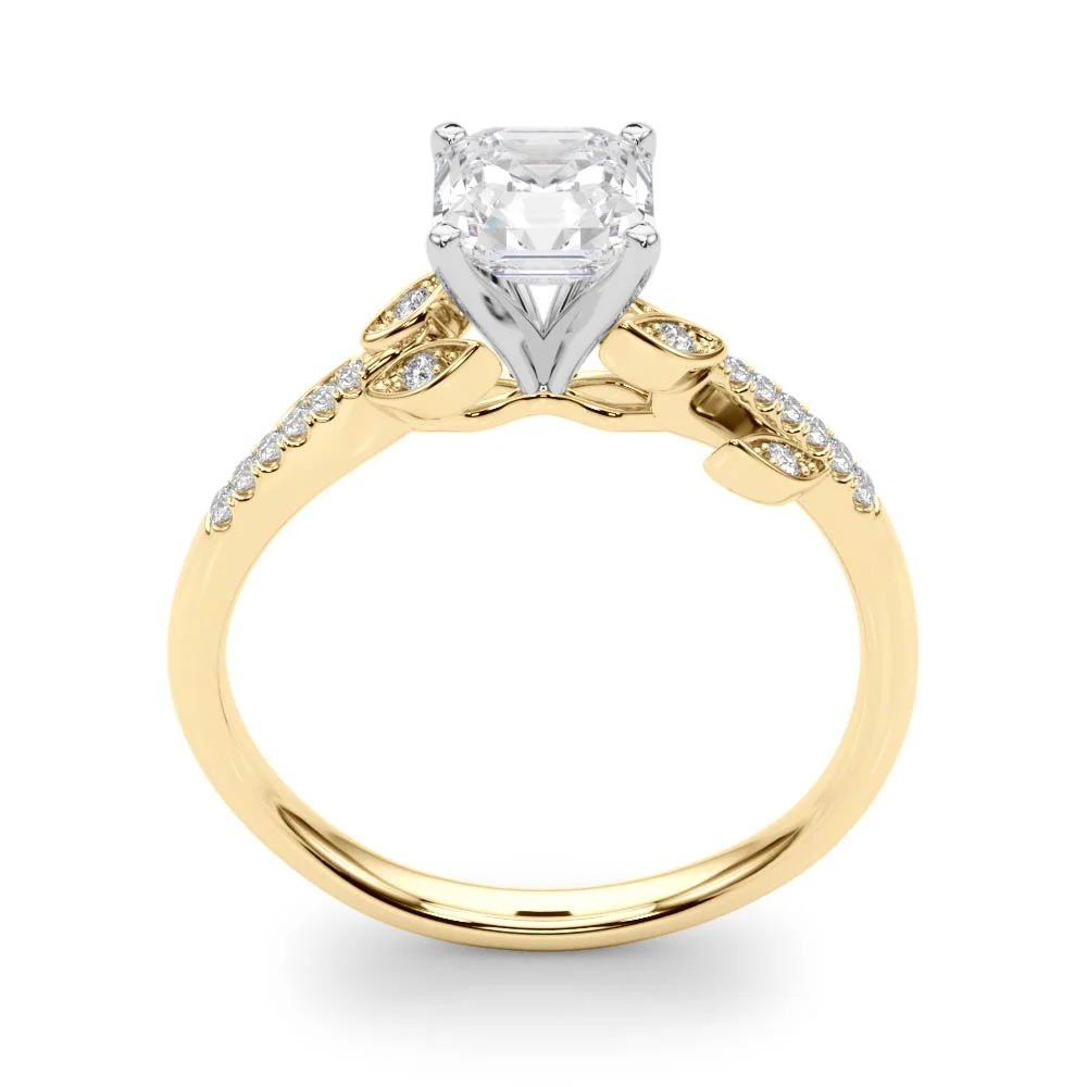 Accented Nature Inspired Engagement Ring - Image 64