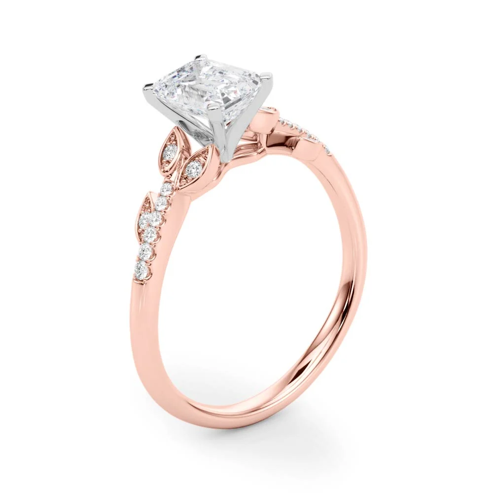 Accented Nature Inspired Engagement Ring - Image 93