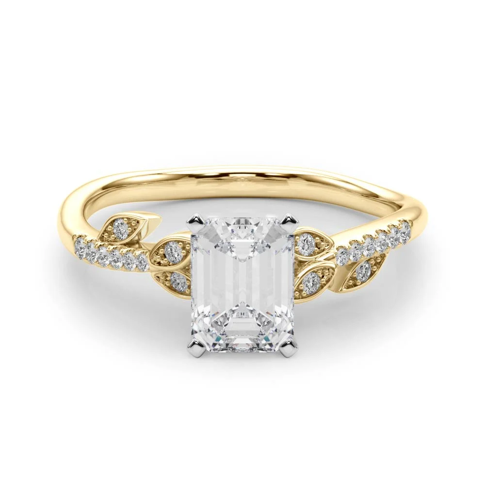 Accented Nature Inspired Engagement Ring - Image 51