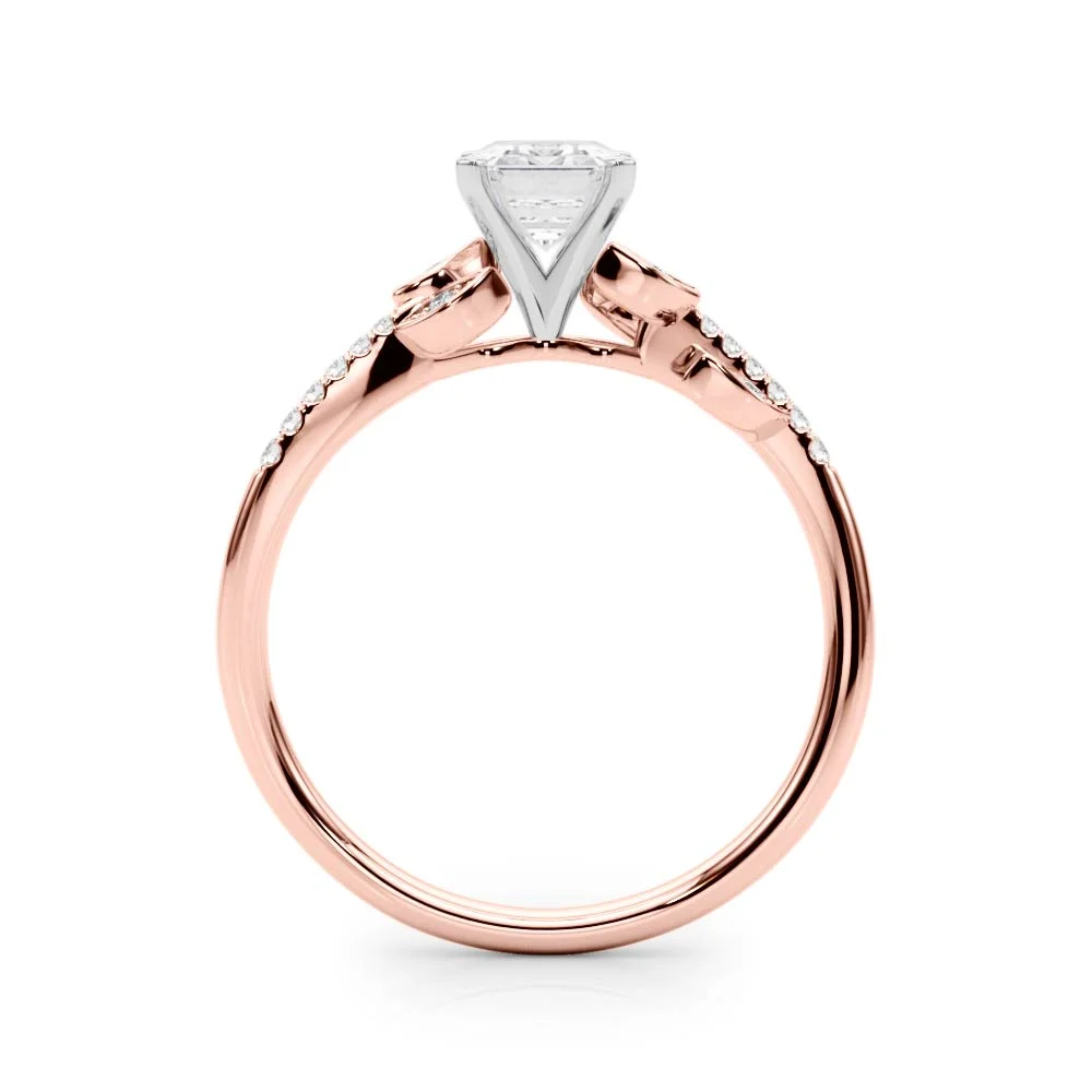 Accented Nature Inspired Engagement Ring - Image 79