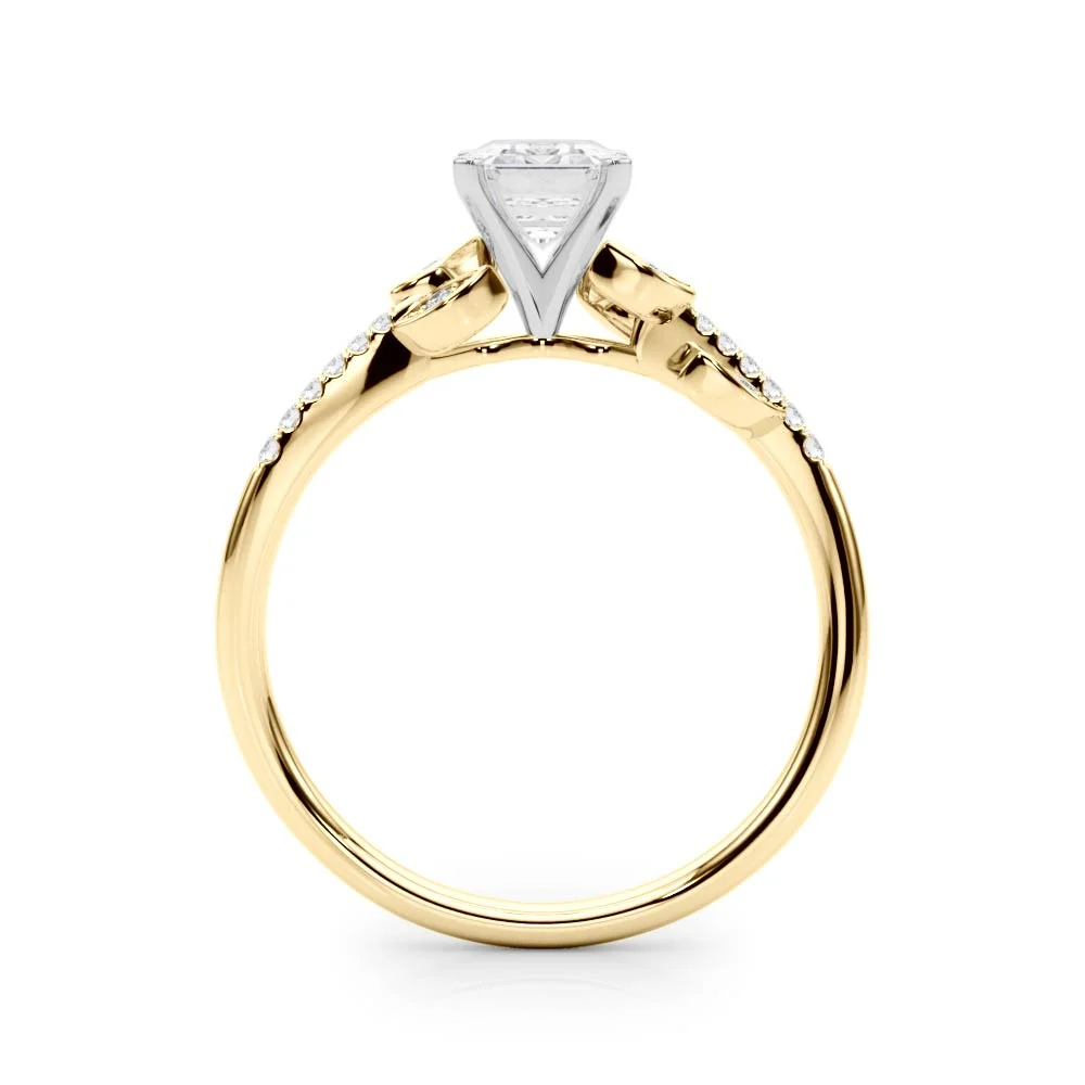 Accented Nature Inspired Engagement Ring - Image 44