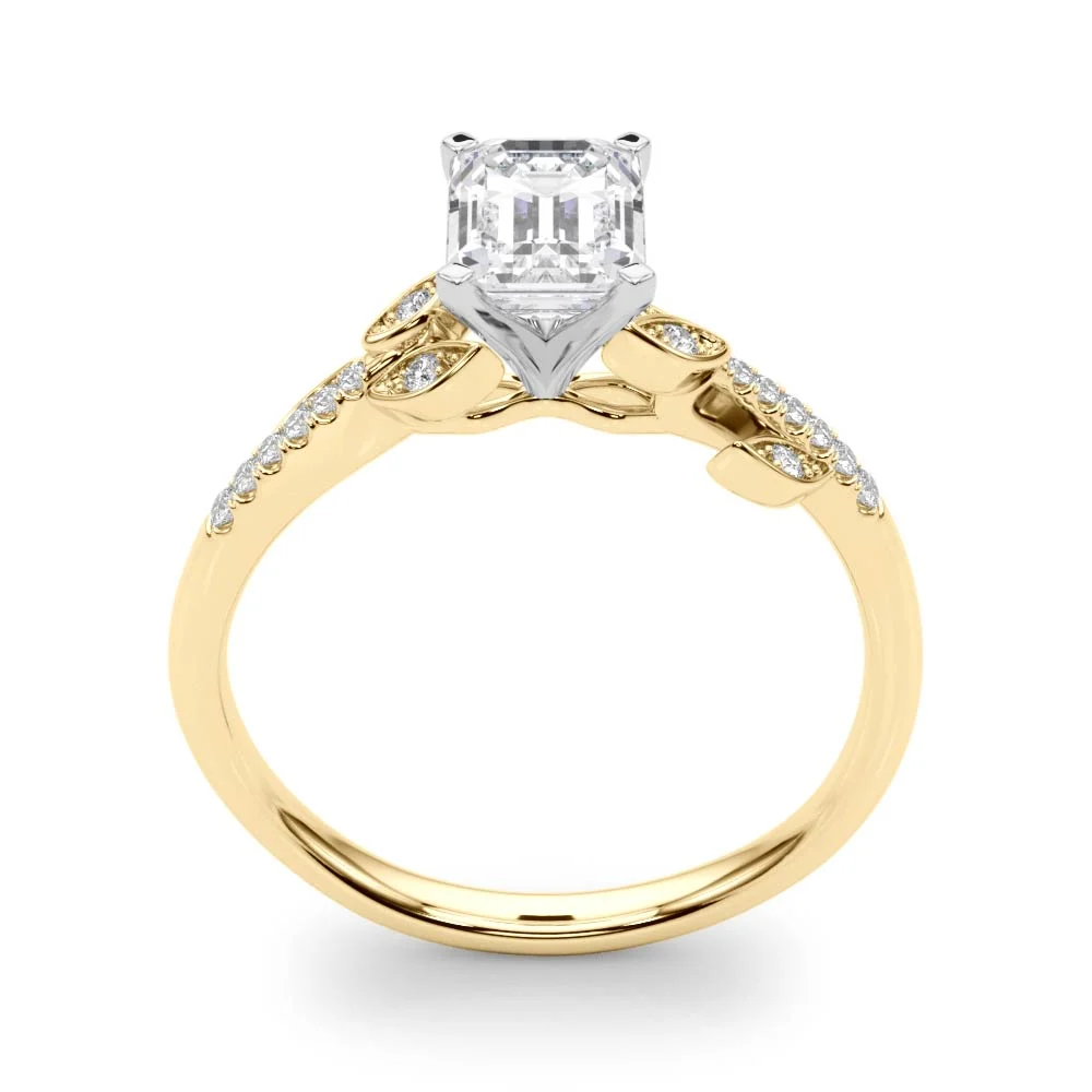 Accented Nature Inspired Engagement Ring - Image 65
