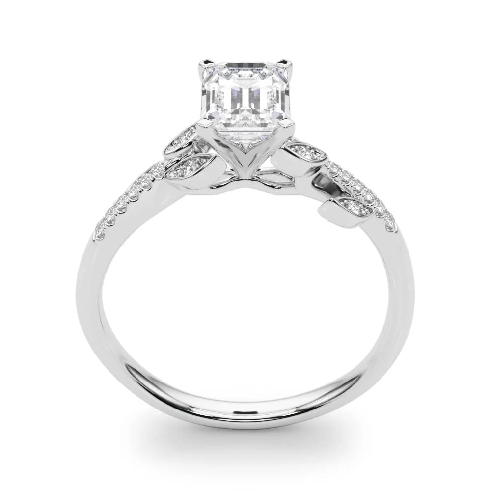 Accented Nature Inspired Engagement Ring - Image 30
