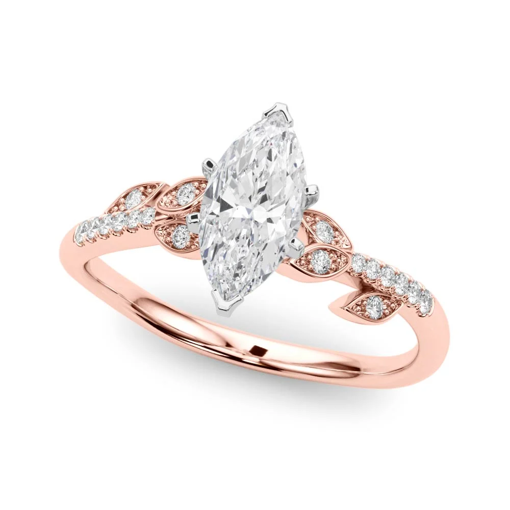 Accented Nature Inspired Engagement Ring - Image 73