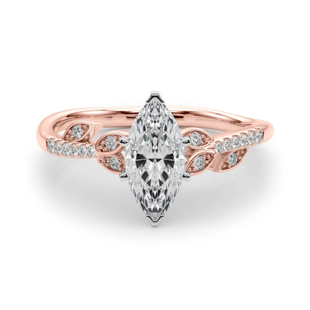 Accented Nature Inspired Engagement Ring - Image 87