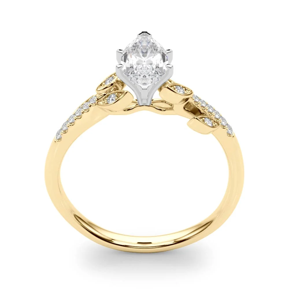 Accented Nature Inspired Engagement Ring - Image 66