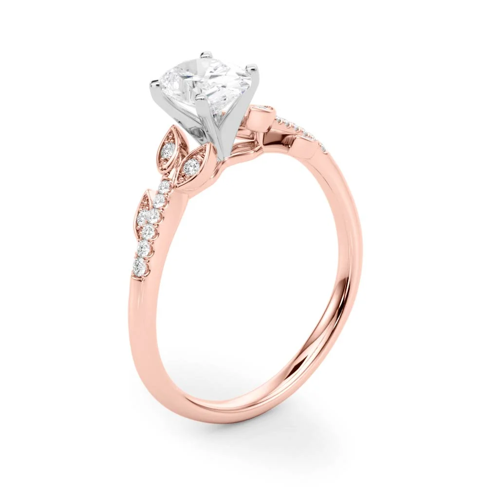 Accented Nature Inspired Engagement Ring - Image 95