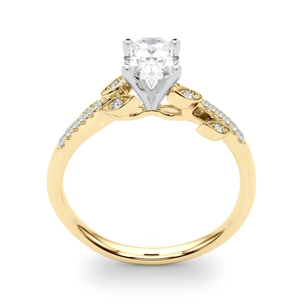 Accented Nature Inspired Engagement Ring - Image 67