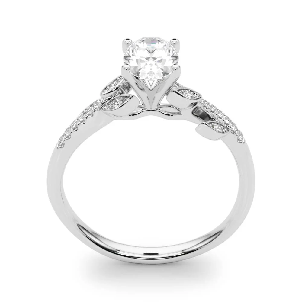 Accented Nature Inspired Engagement Ring - Image 32
