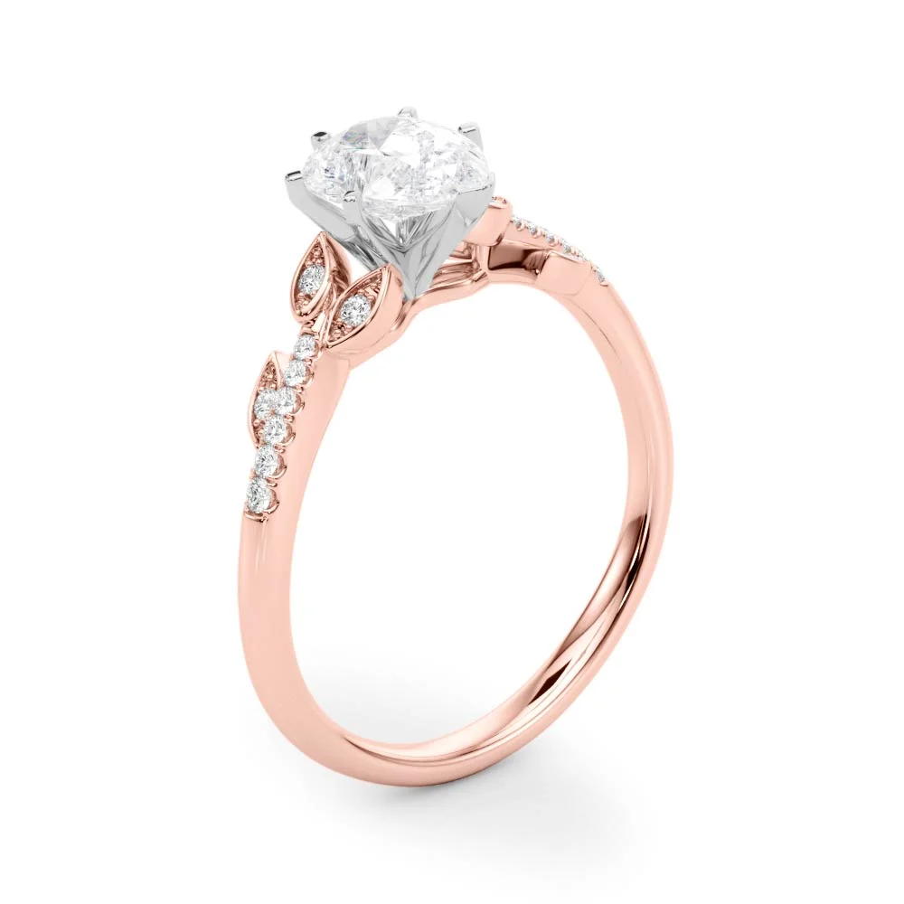 Accented Nature Inspired Engagement Ring - Image 96