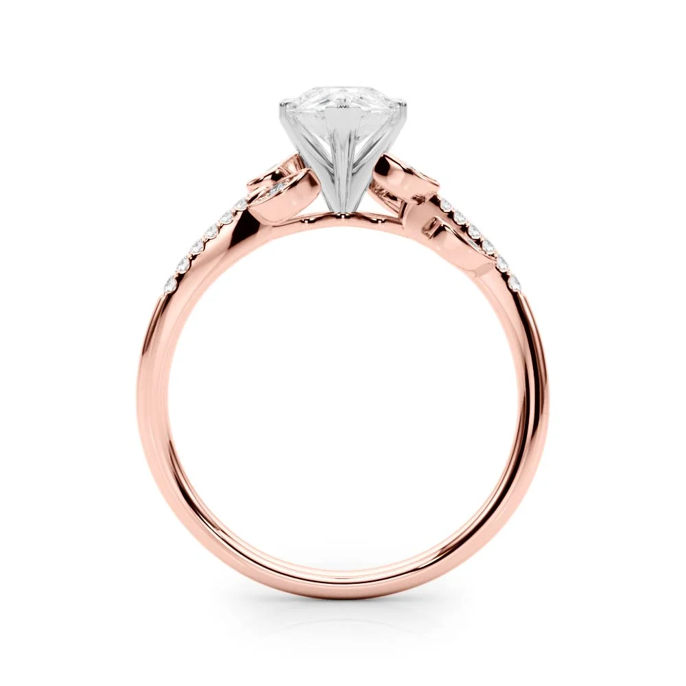 Accented Nature Inspired Engagement Ring - Image 82