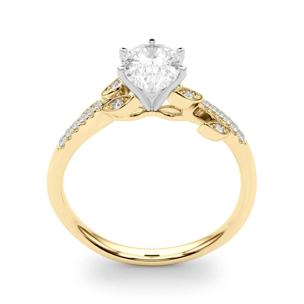 Accented Nature Inspired Engagement Ring - Image 68