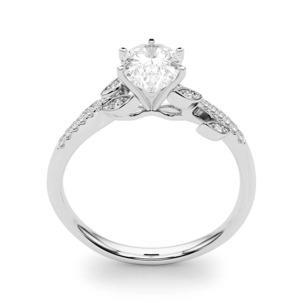 Accented Nature Inspired Engagement Ring - Image 33