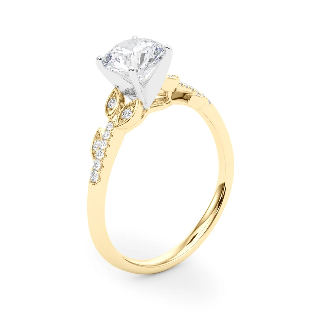 Accented Nature Inspired Engagement Ring - Image 62