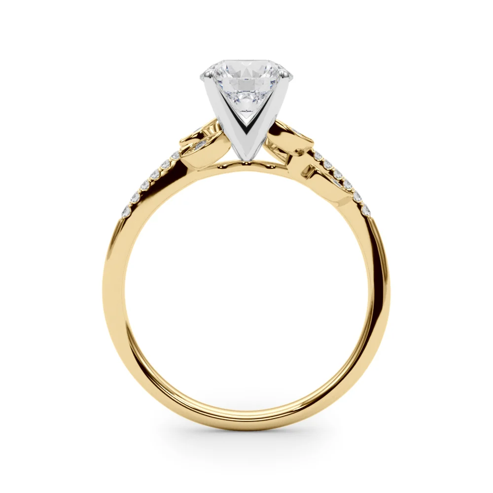 Accented Nature Inspired Engagement Ring - Image 48
