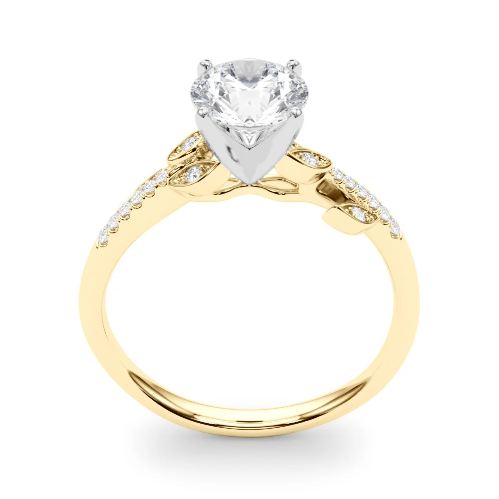 Accented Nature Inspired Engagement Ring - Image 69