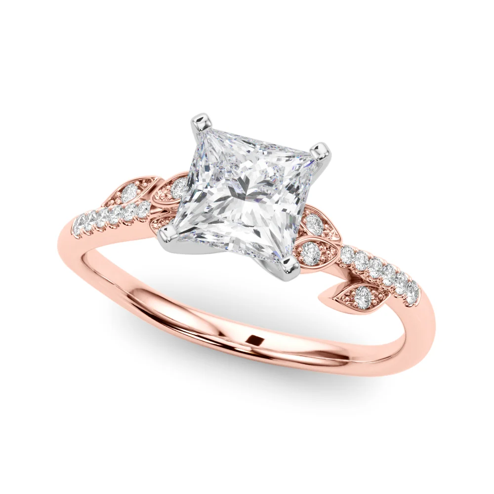 Accented Nature Inspired Engagement Ring - Image 77