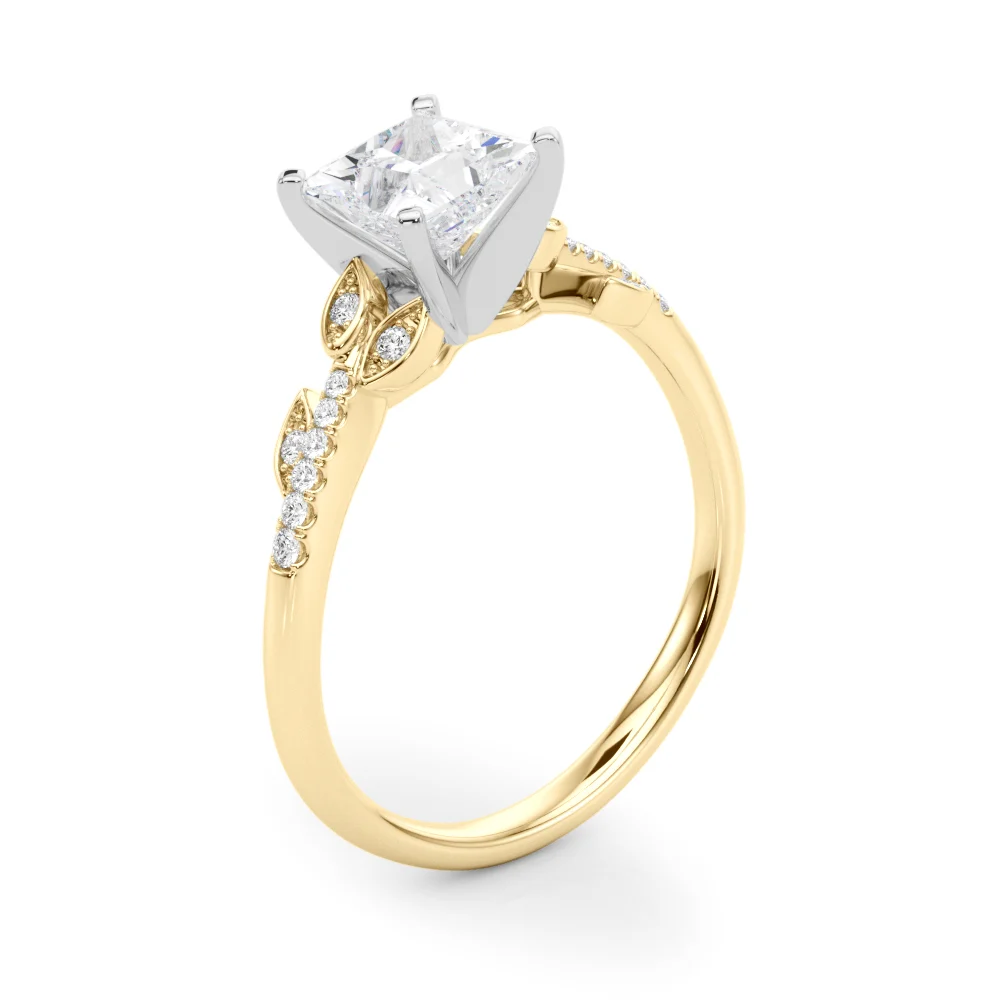 Accented Nature Inspired Engagement Ring - Image 63