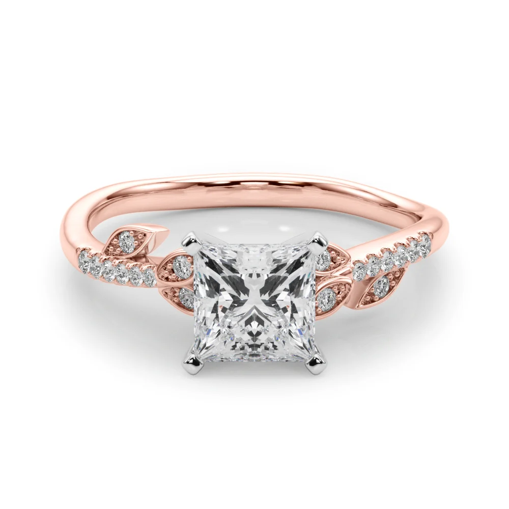 Accented Nature Inspired Engagement Ring - Image 91