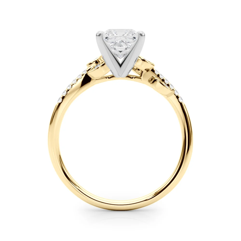 Accented Nature Inspired Engagement Ring - Image 49