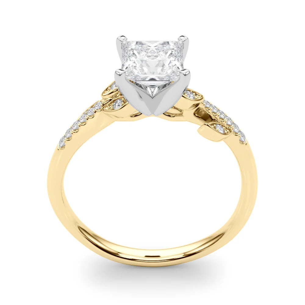 Accented Nature Inspired Engagement Ring - Image 70