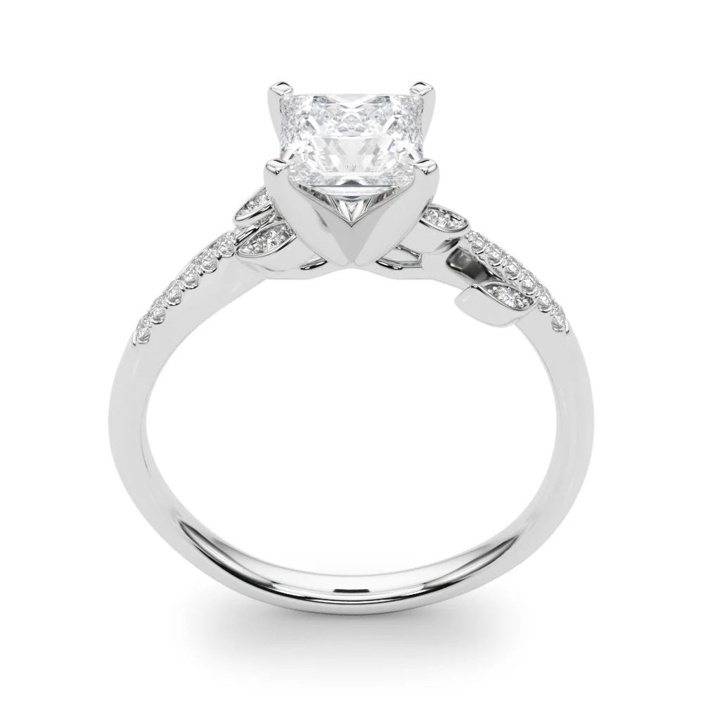 Accented Nature Inspired Engagement Ring - Image 35