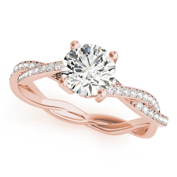 Twisting Round Engagement Ring - Image 10