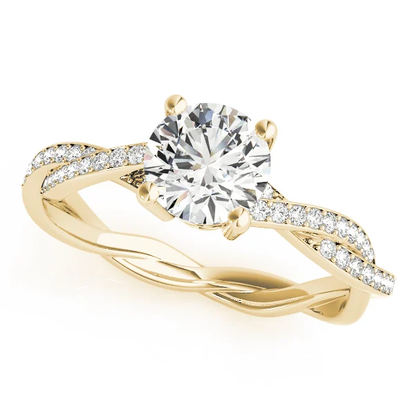 Twisting Round Engagement Ring - Image 6