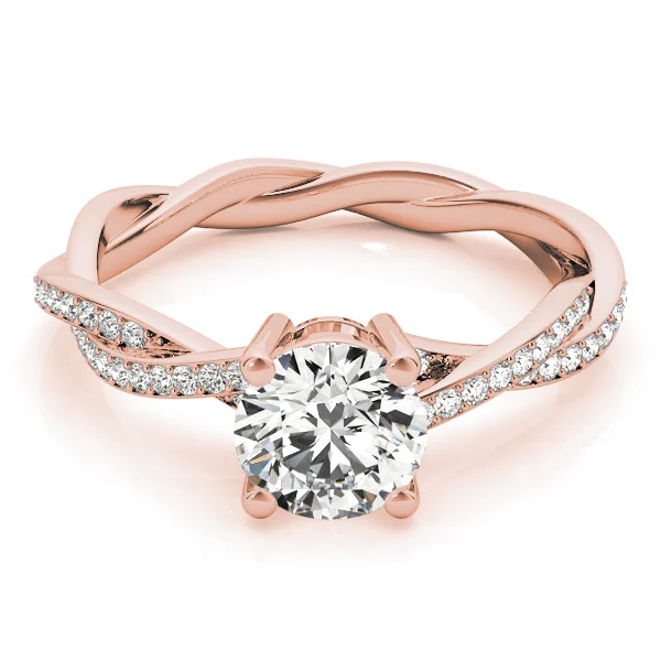 Twisting Round Engagement Ring - Image 12