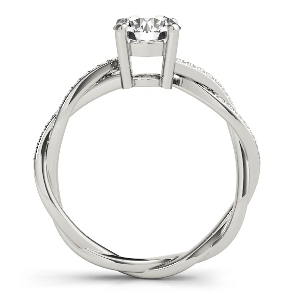 Twisting Round Engagement Ring - Image 2