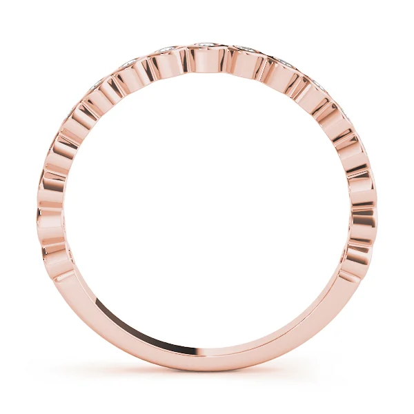 Stackable Bezel Set Band - Image 12