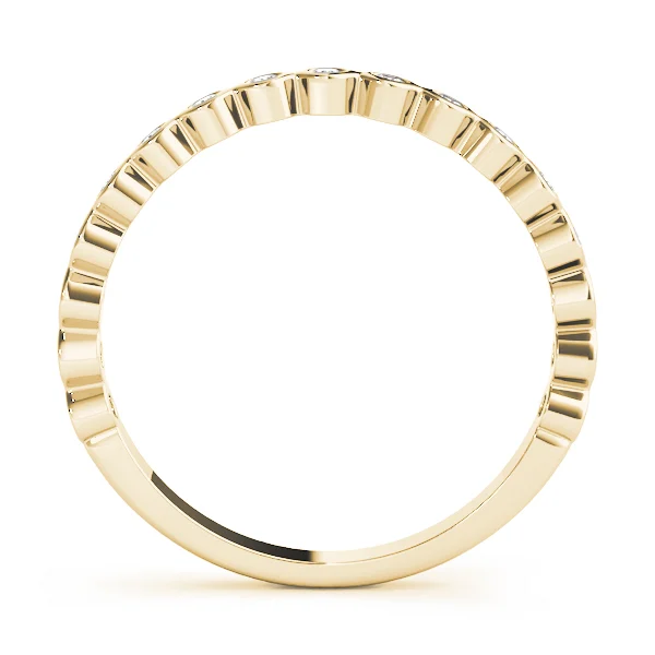 Stackable Bezel Set Band - Image 7