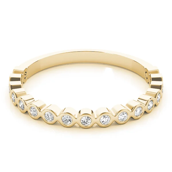 Stackable Bezel Set Band - Image 10