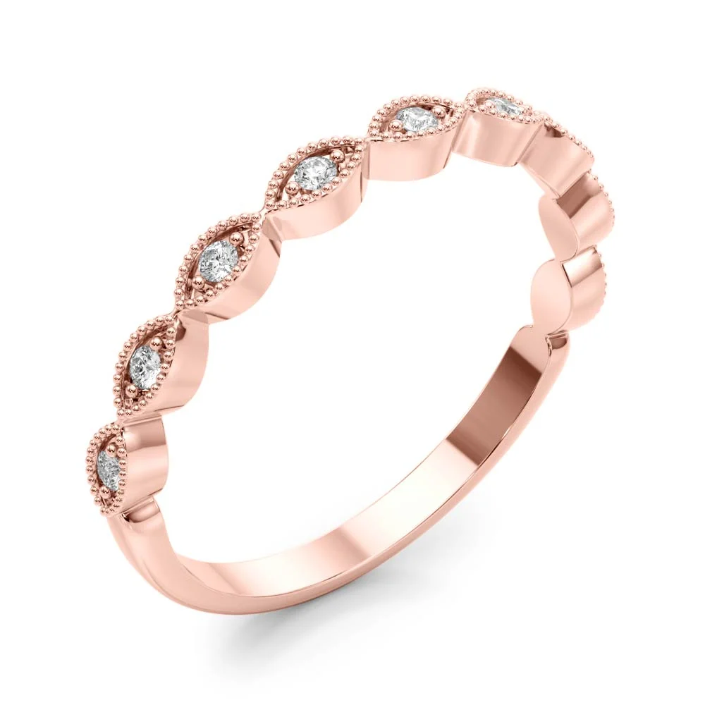 Marquise Shaped Stackable Band - Image 13