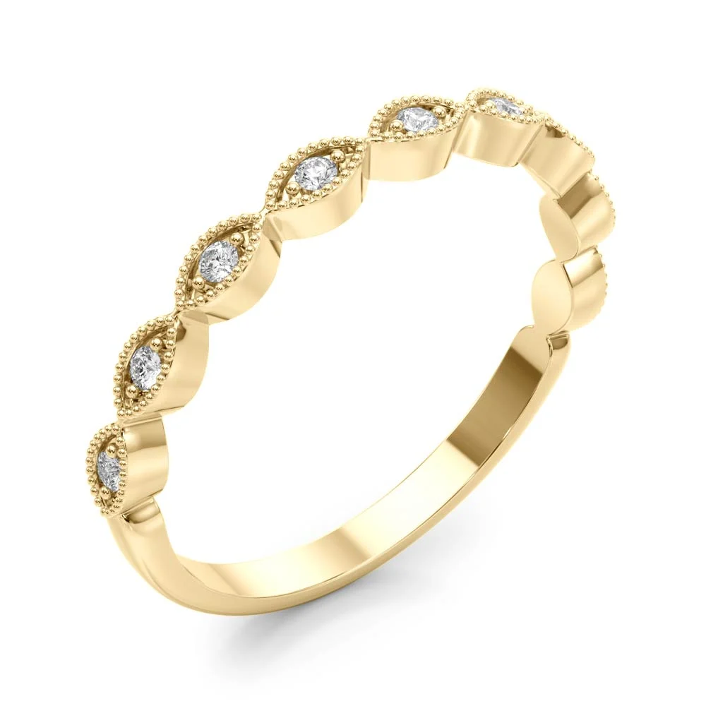 Marquise Shaped Stackable Band - Image 9