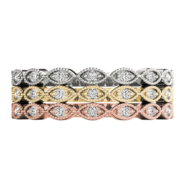 Marquise Shaped Stackable Band - Image 5