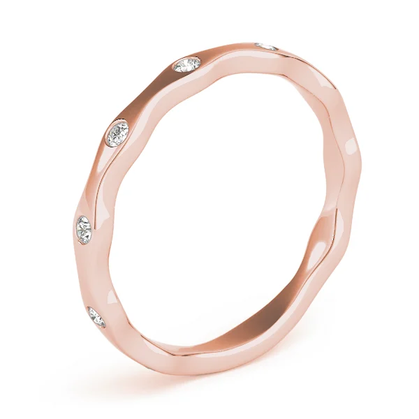 Bezel Set Stackable Band - Image 15
