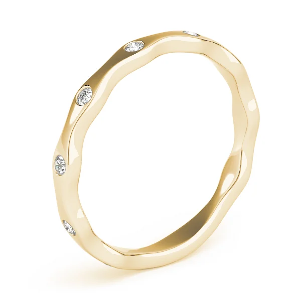 Bezel Set Stackable Band - Image 10