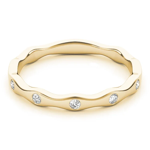 Bezel Set Stackable Band - Image 8